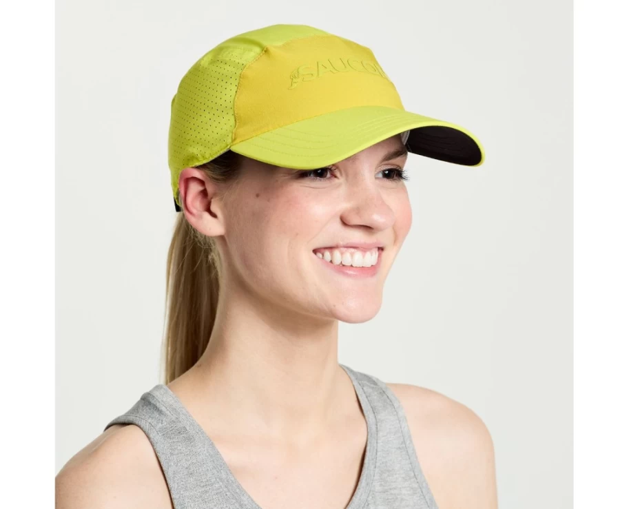 Saucony Women's Citron Outpace Running Hat - Lightweight Performance Cap