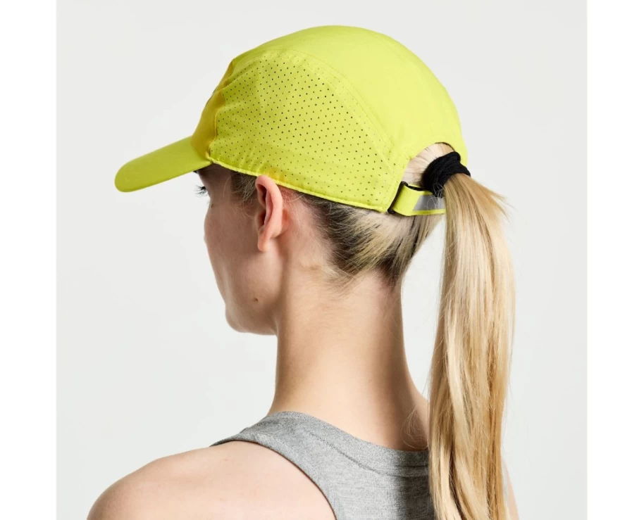 Saucony Women's Citron Outpace Running Hat - Lightweight Performance Cap