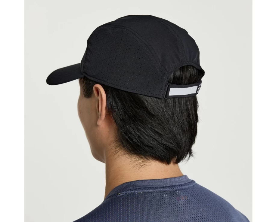 Saucony Women's Outpace Black Running Hat