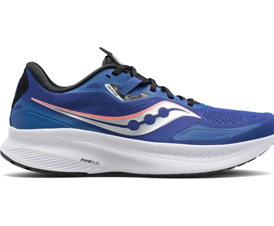 Saucony Men's Guide 15 Running Shoes in Sapphire Blue