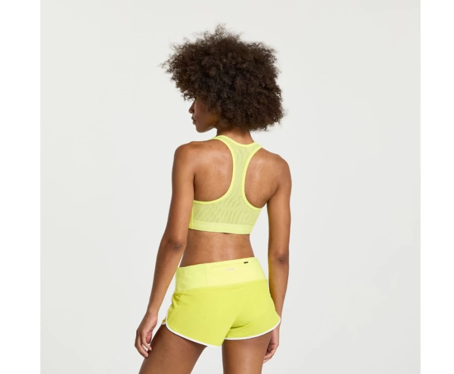 Saucony Women's Citron Skyrocket Sports Bra for Running & Active Wear