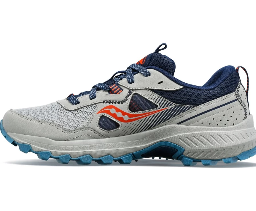 Saucony Women's Excursion TR16 Wide Trail Running Shoes in Concrete