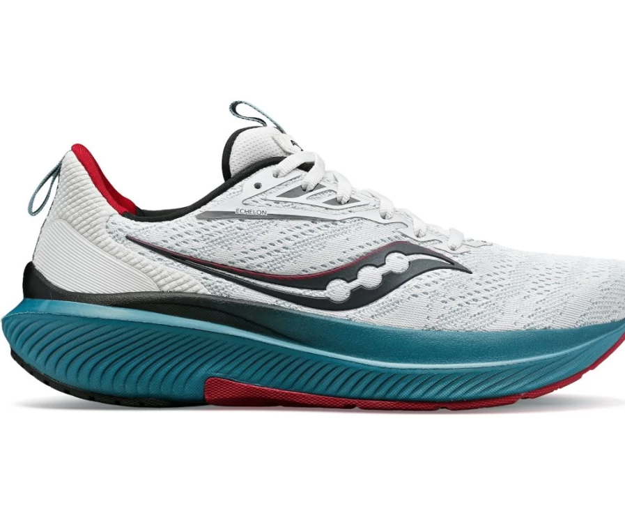 Saucony Women's Echelon 9 Running Shoes in Fog Color