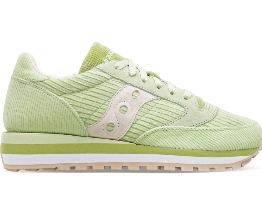 Saucony Women's Jazz Triple Sneakers in Green - Classic Jazz Style for Women