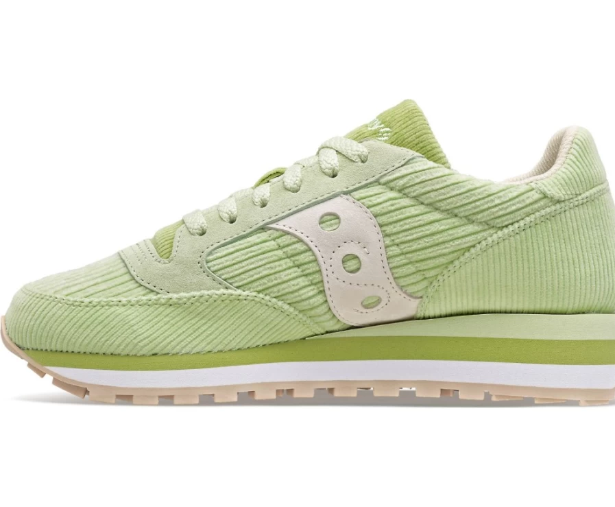 Saucony Women's Jazz Triple Sneakers in Green - Classic Jazz Style for Women