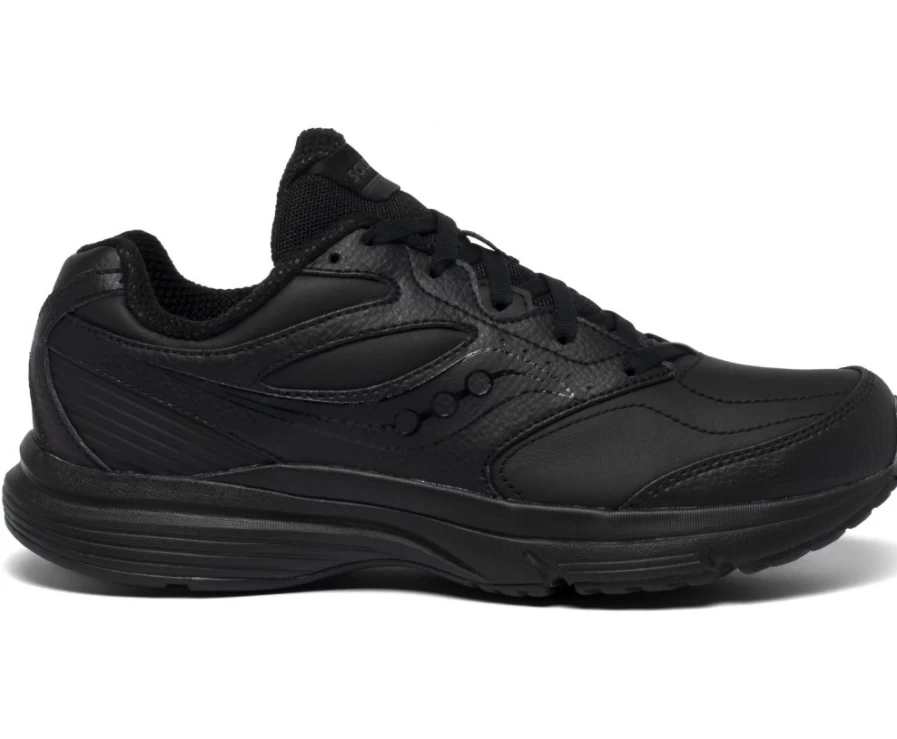 Saucony Women's Integrity Walker 3 Extra Wide Black Walking Shoes