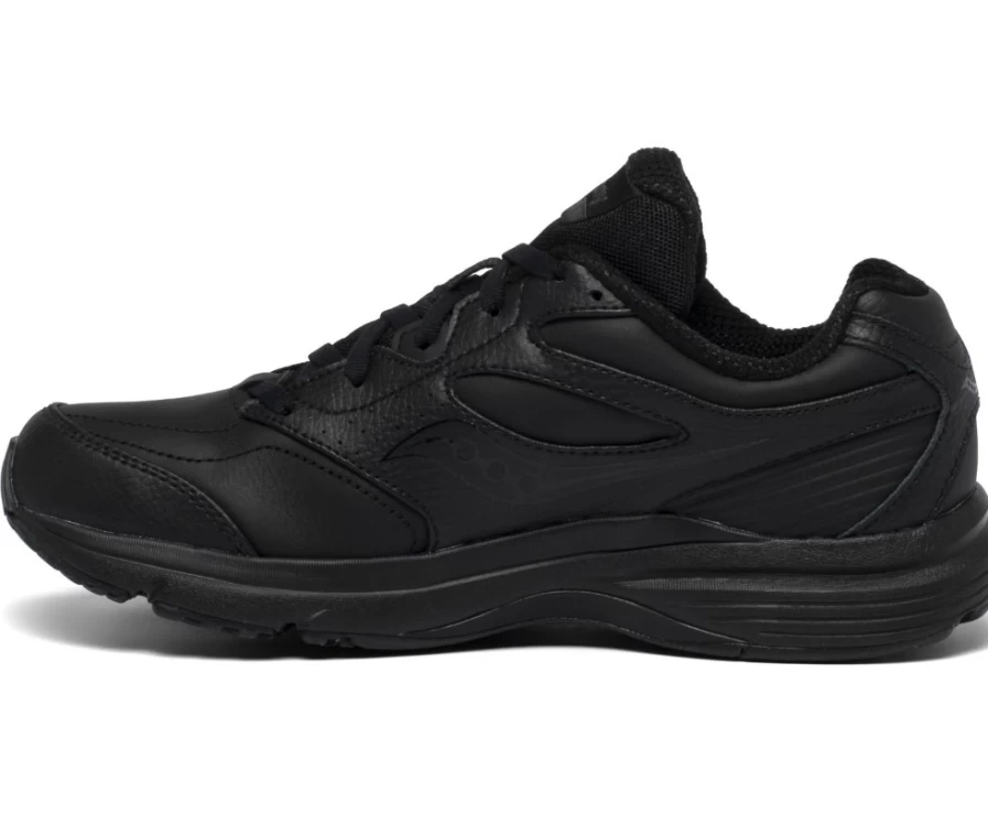 Saucony Women's Integrity Walker 3 Extra Wide Black Walking Shoes