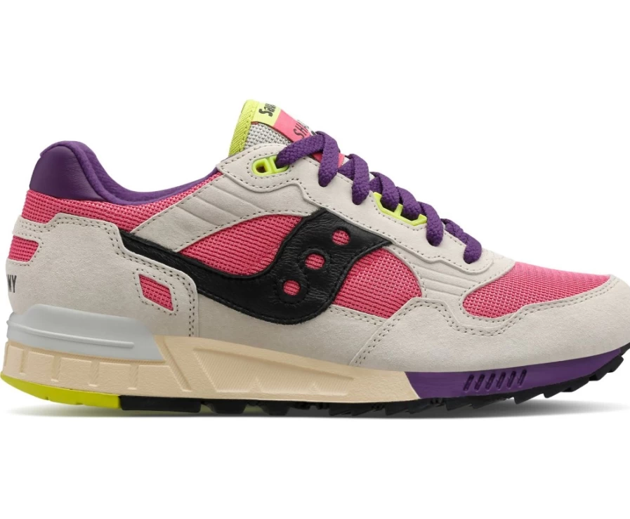Saucony Women's Shadow 5000 Running Shoes in Beige - Lightweight & Comfortable Sneakers