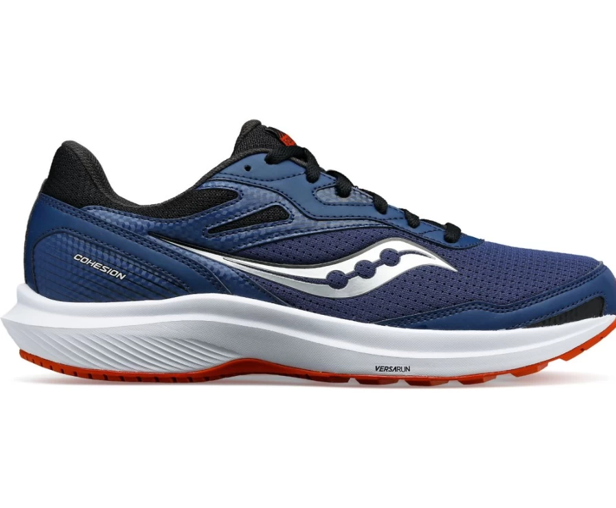 Saucony Men's Cohesion 16 Running Shoes in Sea Color – Lightweight & Comfortable