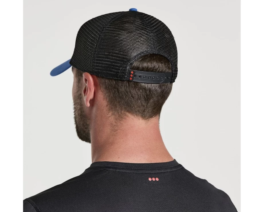 Saucony Women's Pool Graphic Trucker Hat - Stylish Casual Snapback Cap