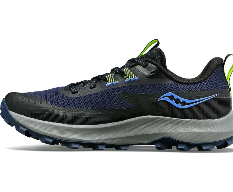 Saucony Women's Peregrine 13 Wide Trail Running Shoes in Night Color