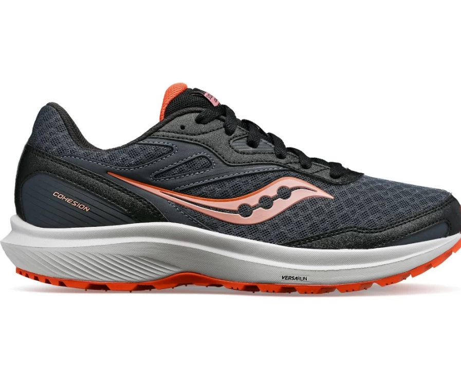 Saucony Women's Cohesion TR16 Wide Running Shoes in Shadow