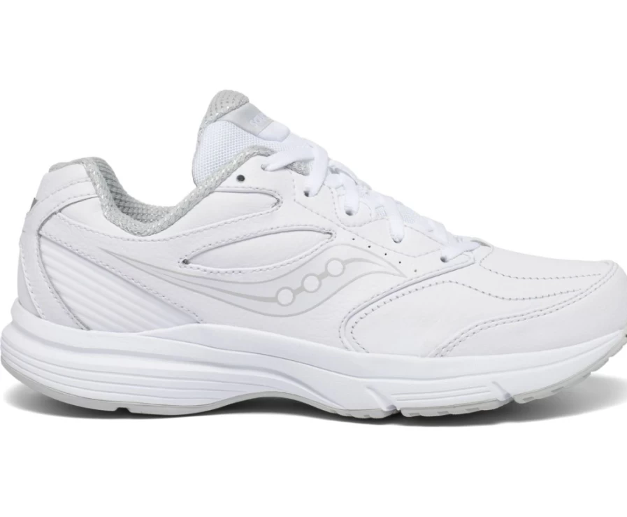 Saucony Women's Integrity Walker 3 Narrow White Walking Shoes