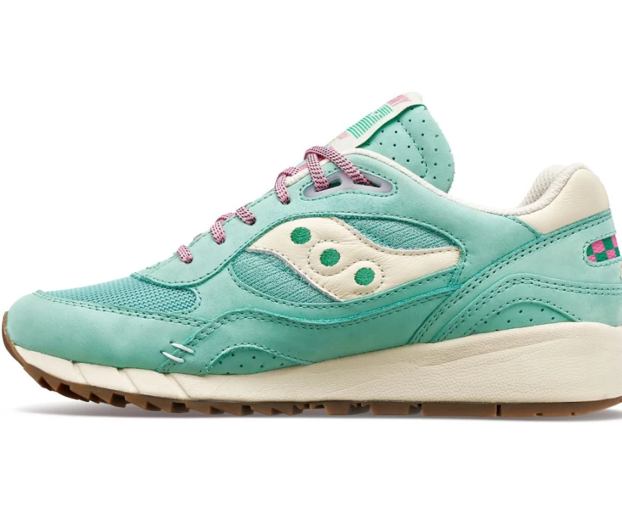 Saucony Women's Shadow 6000 'Aqua' Running Shoes - Earth Citizen Collection