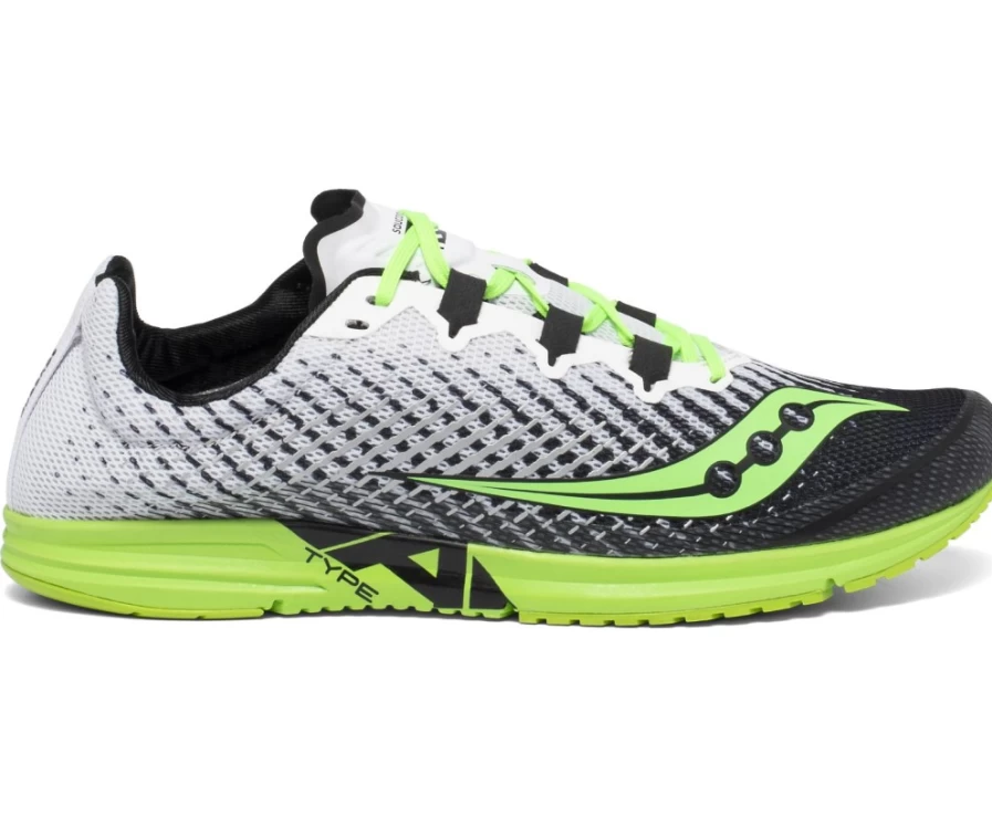 Saucony Men's Type A9 Running Shoes in White - Lightweight Performance Sneakers