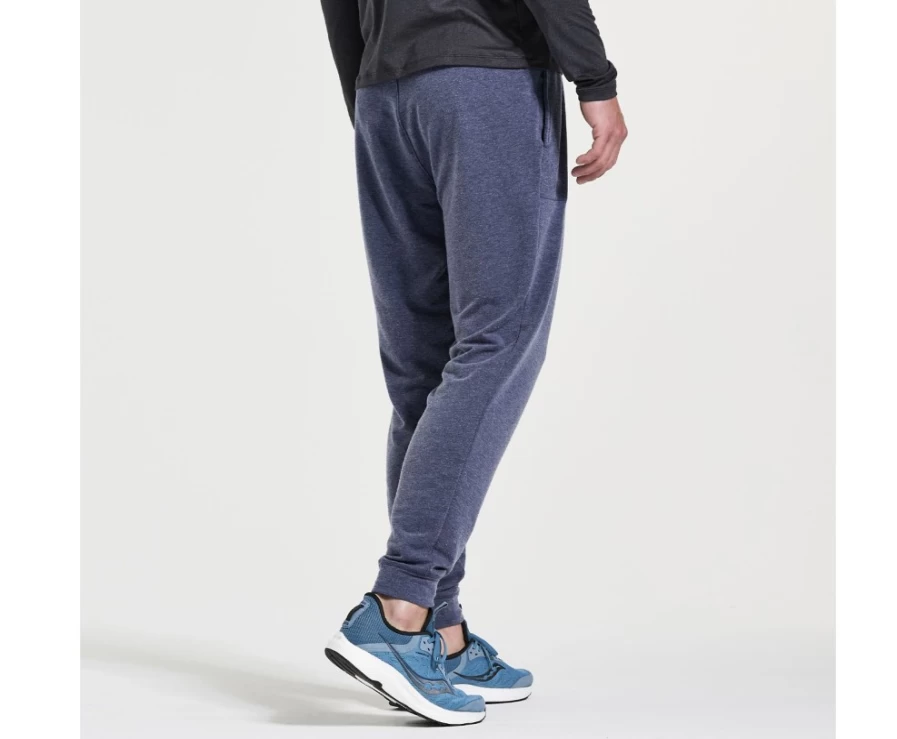 Saucony Men's Boston Pant - Sodalite Heather Running Pants for Men