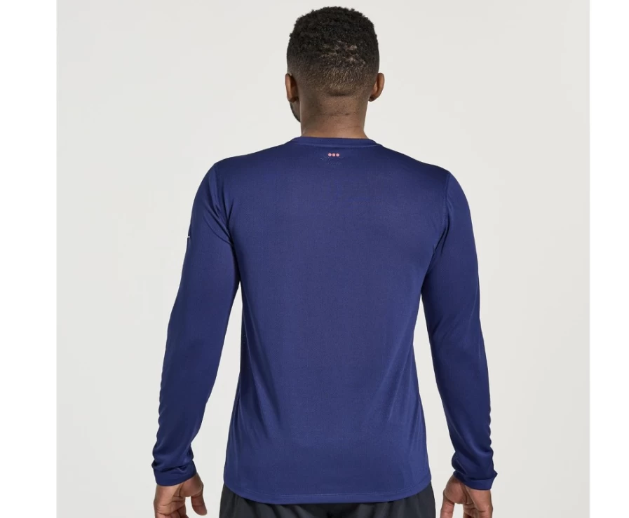 Saucony Men's Sodalite Graphic Stopwatch Long Sleeve Shirt
