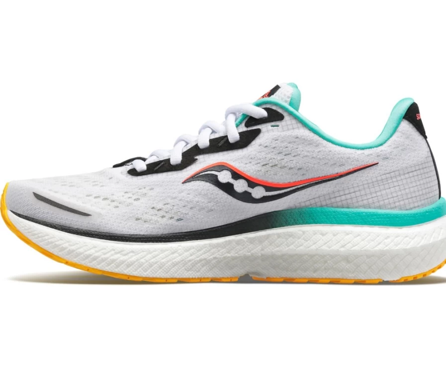 Saucony Triumph 19 Women's Running Shoes - White