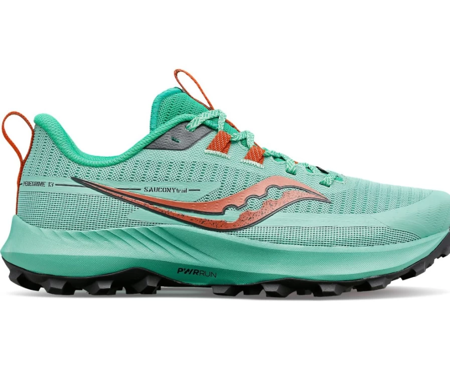 Saucony Women's Peregrine 13 Trail Running Shoes - Sprig