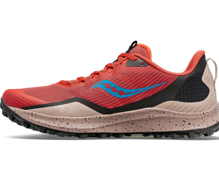 Saucony Men's Peregrine 12 Trail Running Shoes - Clay