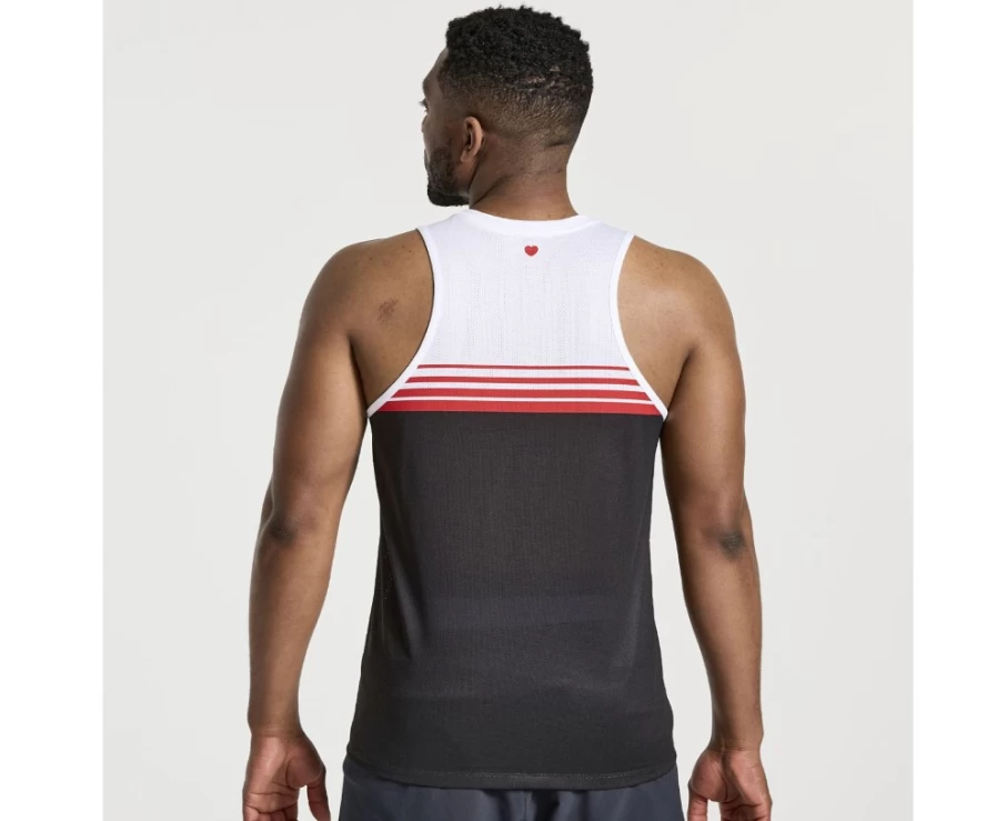 Saucony Men's NYC Stopwatch Singlet - New York 2022 Edition Running Top