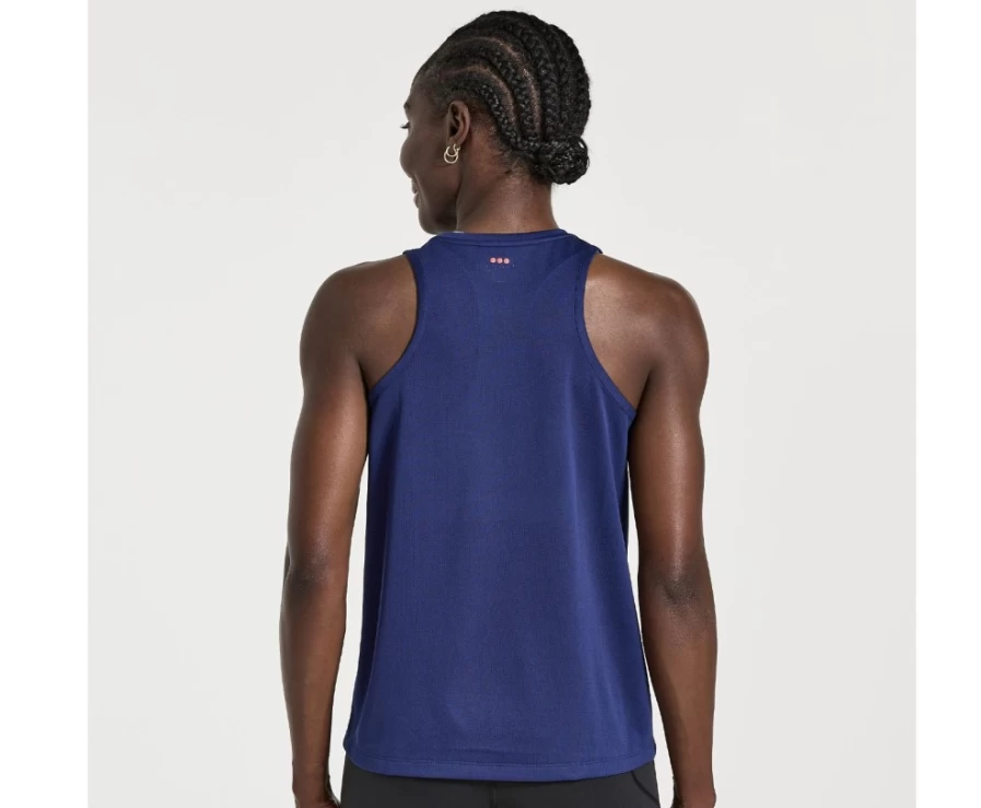 Saucony Women's Sodalite Running Singlet with Stopwatch Feature