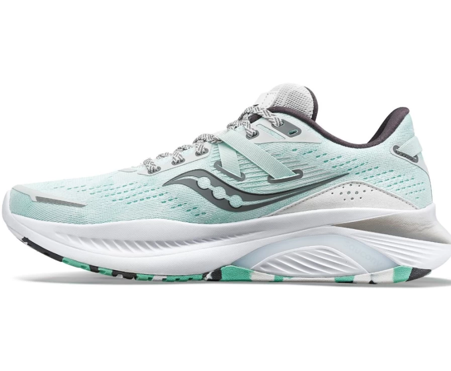 Saucony Women's Guide 16 Running Shoes in Fog - Lightweight Stability for Women