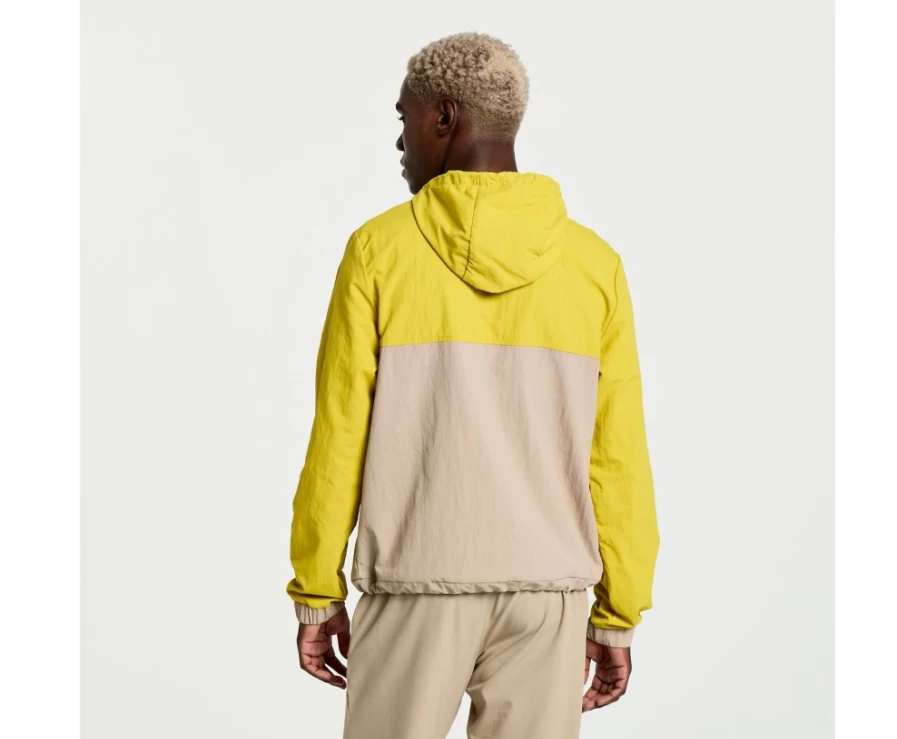 Saucony Men's Arroyo Anorak Jacket - Lightweight Outdoor Windbreaker