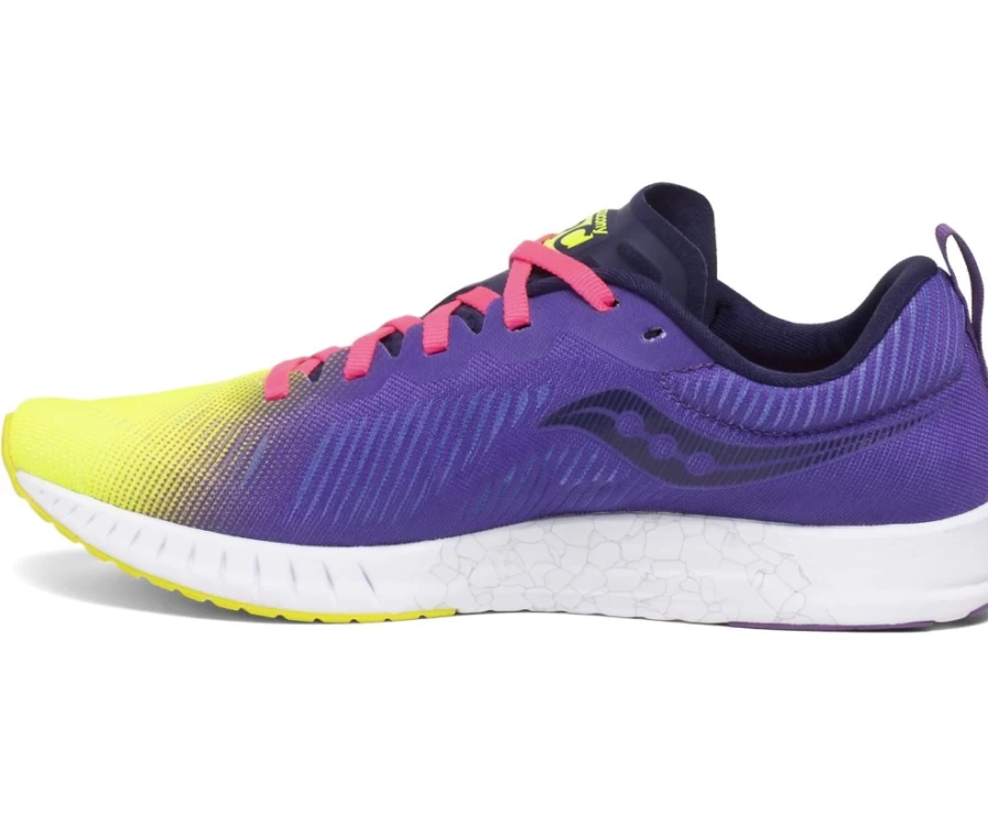 Saucony Women's Fastwitch 9 Running Shoes in Citron - Lightweight & Responsive