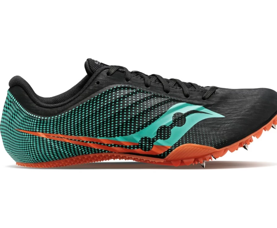 Saucony Men's Spitfire 5 Black Running Shoes