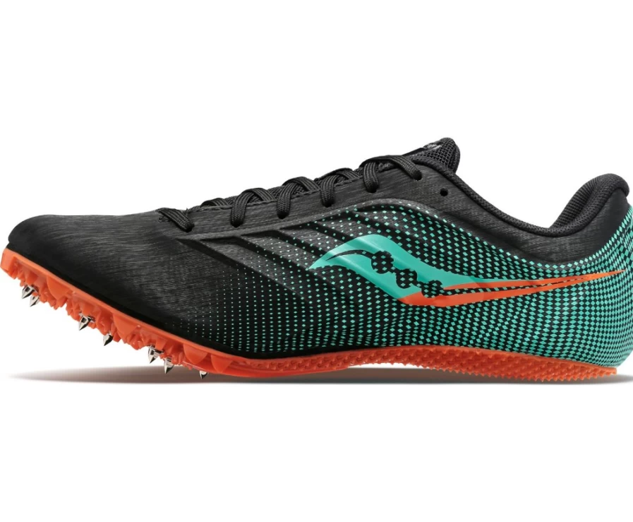 Saucony Men's Spitfire 5 Black Running Shoes