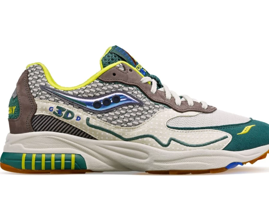 Saucony Bodega Unisex 3D Grid Hurricane Running Shoes
