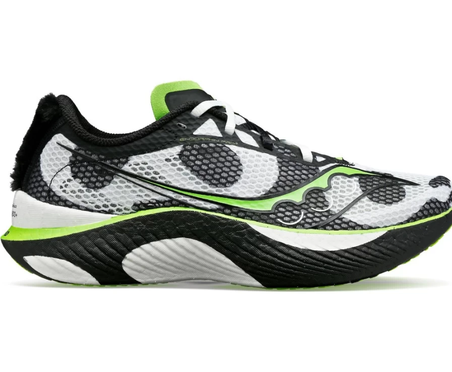Saucony Endorphin Pro 3 Unisex Running Shoes - Black (Panda Edition)