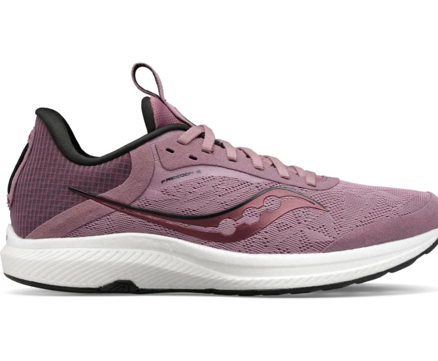 Saucony Women's Freedom 5 Running Shoes in Haze - Lightweight & Comfortable