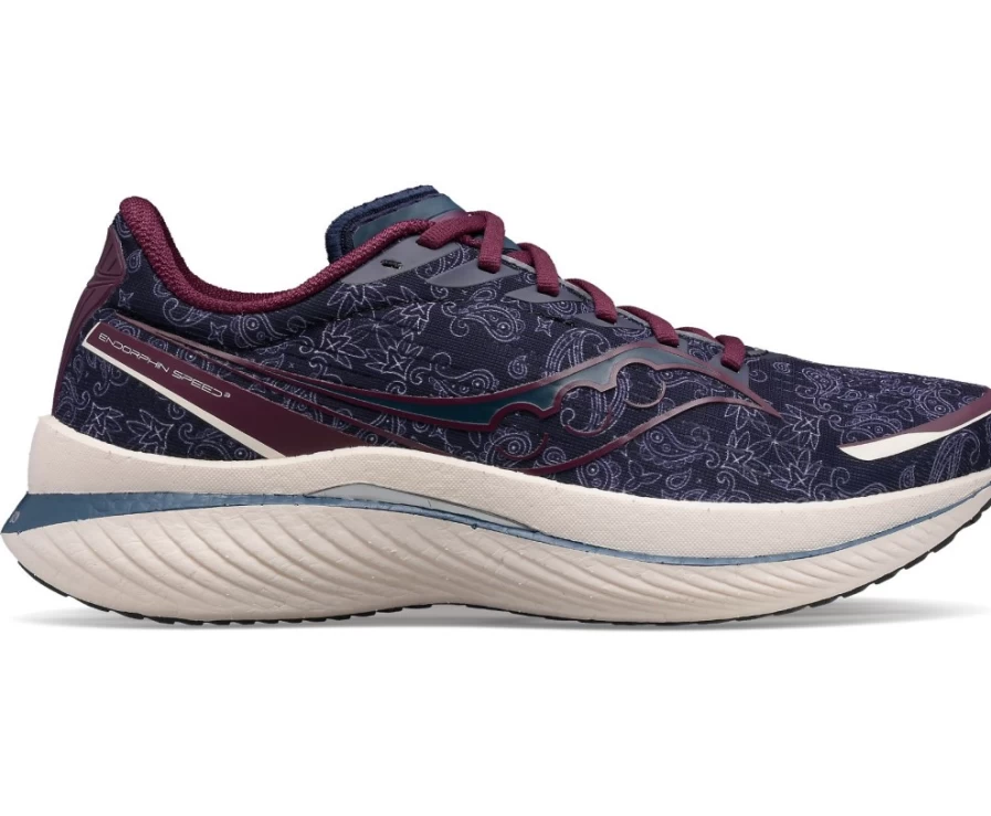 Saucony Endorphin Speed 3 Running Shoes - Unisex Paisley Color - Lightweight & Responsive