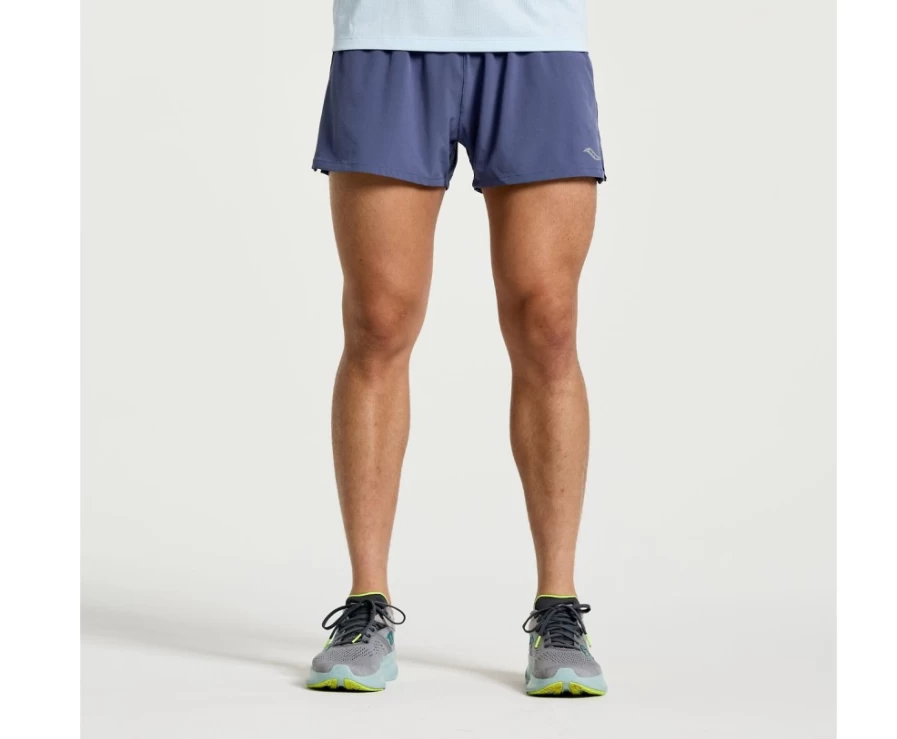 Saucony Men's Outpace 3" Running Shorts in Horizon Color for Lightweight Performance