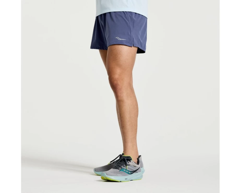 Saucony Men's Outpace 3" Running Shorts in Horizon Color for Lightweight Performance