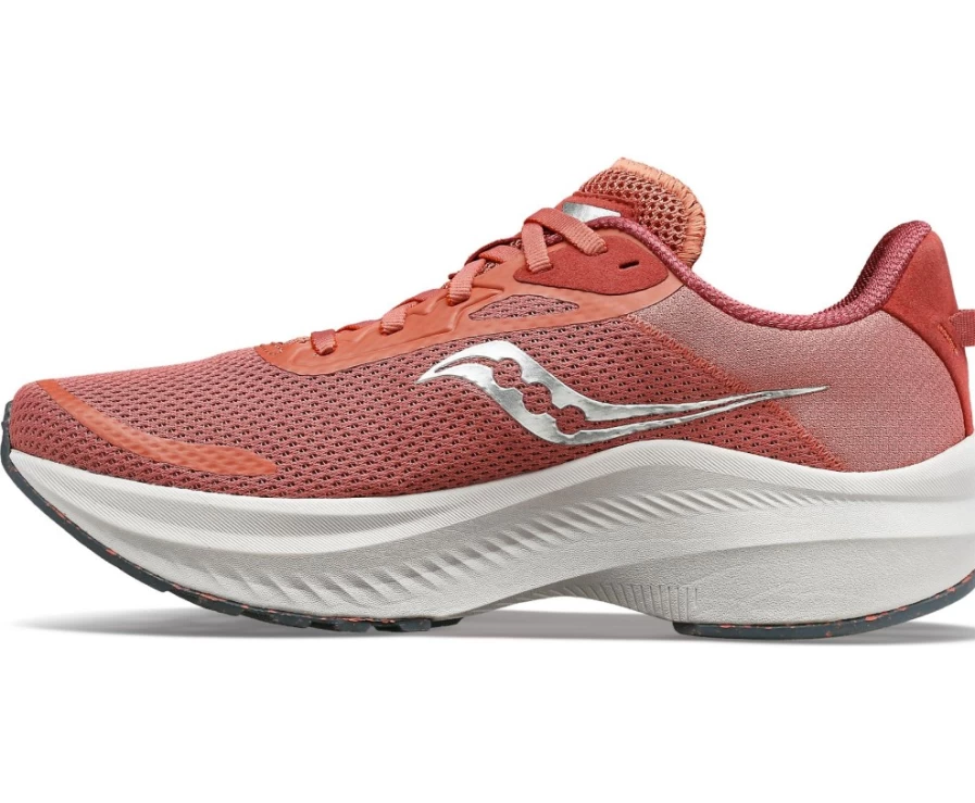 Saucony Women's Axon 3 Running Shoes in Soot Color