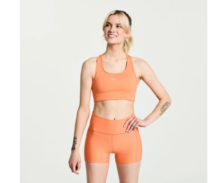 Saucony Women's Zenith Skyrocket Bra - High-Performance Sports Bra for Running & Workouts
