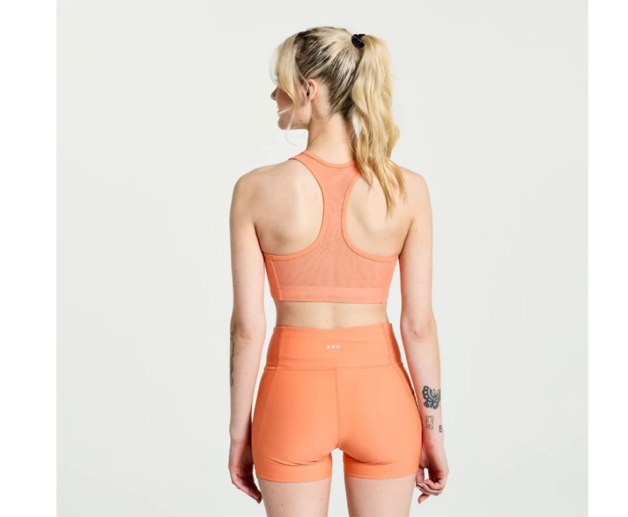 Saucony Women's Zenith Skyrocket Bra - High-Performance Sports Bra for Running & Workouts