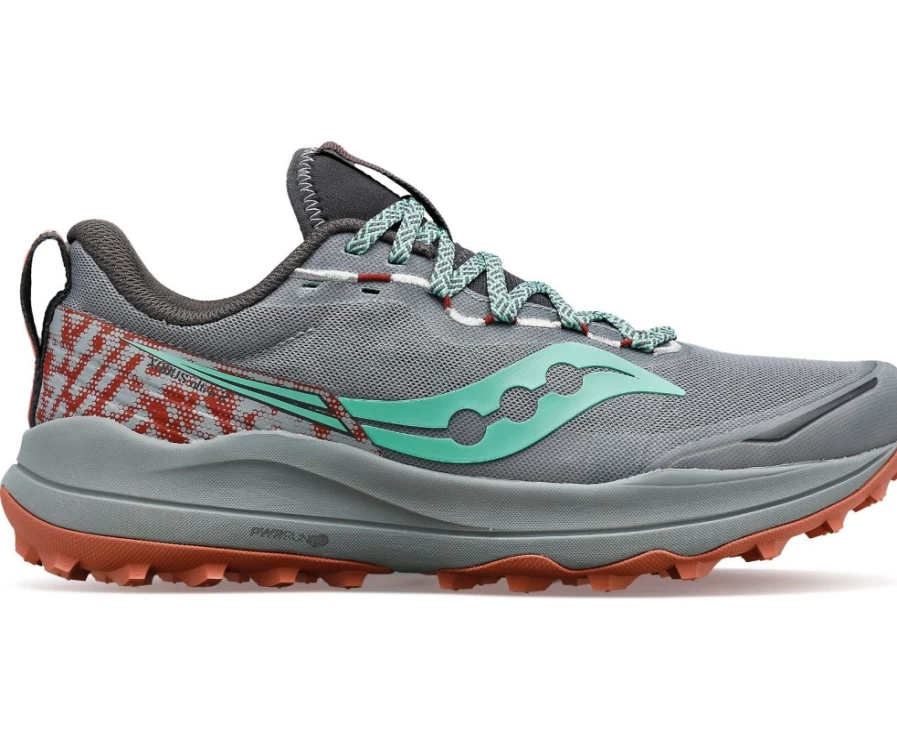 Saucony Women's Xodus Ultra 2 Trail Running Shoes - Fossil