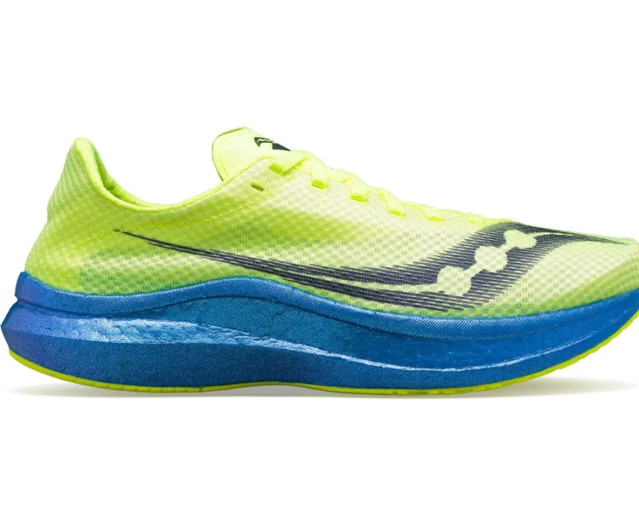 Saucony Women's Endorphin Pro+ Running Shoes in Blue - Lightweight & High-Performance