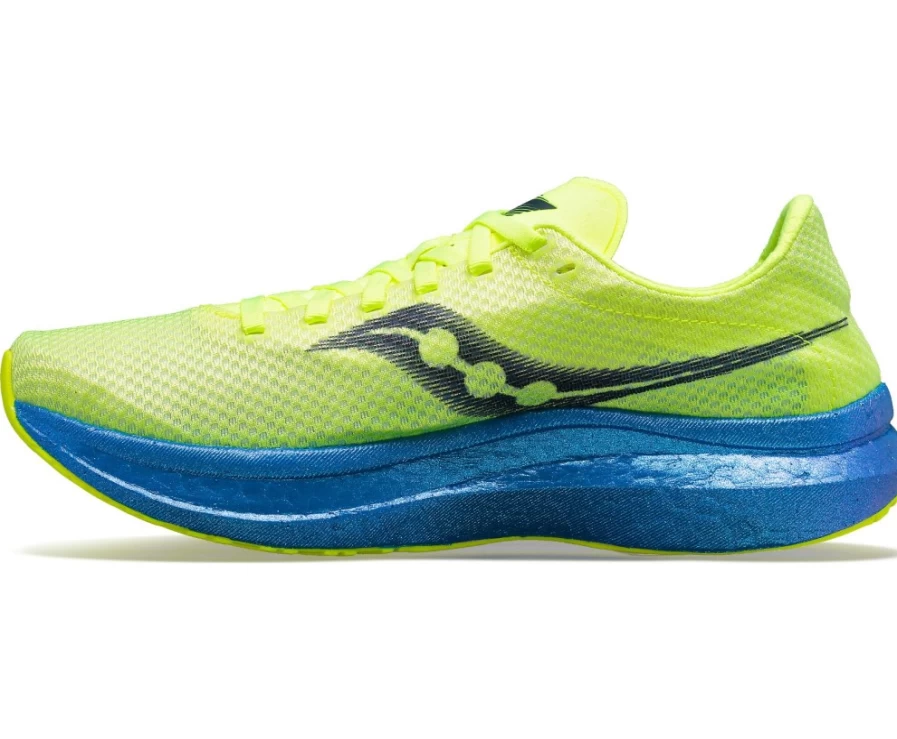 Saucony Women's Endorphin Pro+ Running Shoes in Blue - Lightweight & High-Performance