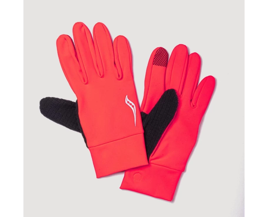 Saucony Women's Solstice Glove in Vizired Color for Enhanced Grip & Comfort