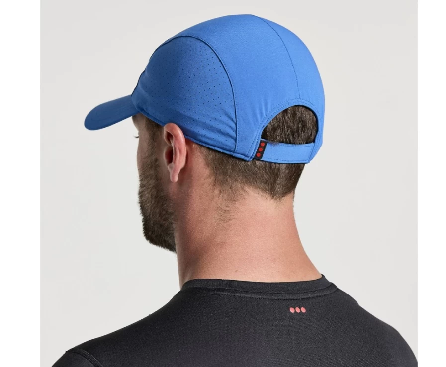 Saucony Outpace Unisex Pool Color Performance Running Hat