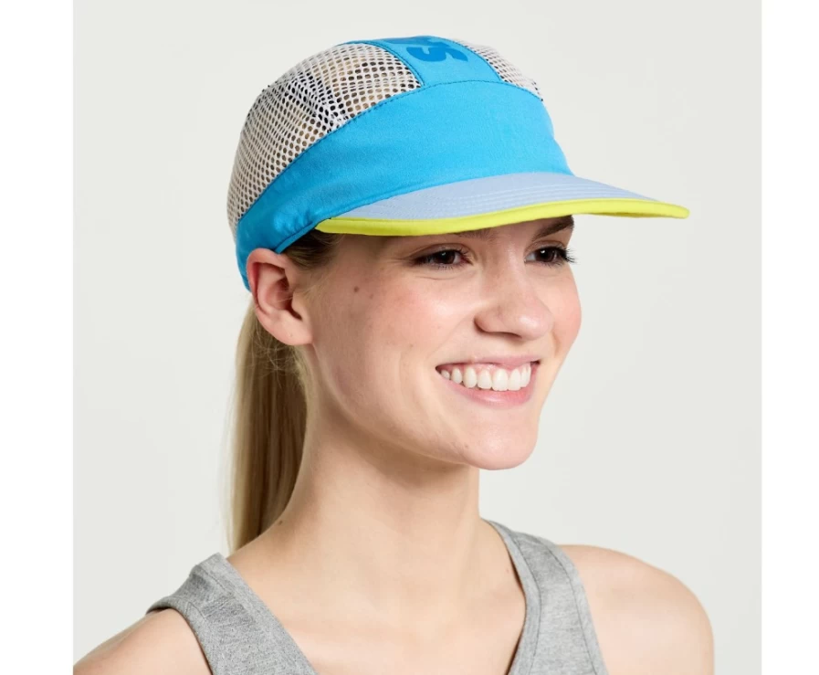 Saucony Women's Azure Outpace Foamie Hat - Lightweight Running Cap for Sun Protection