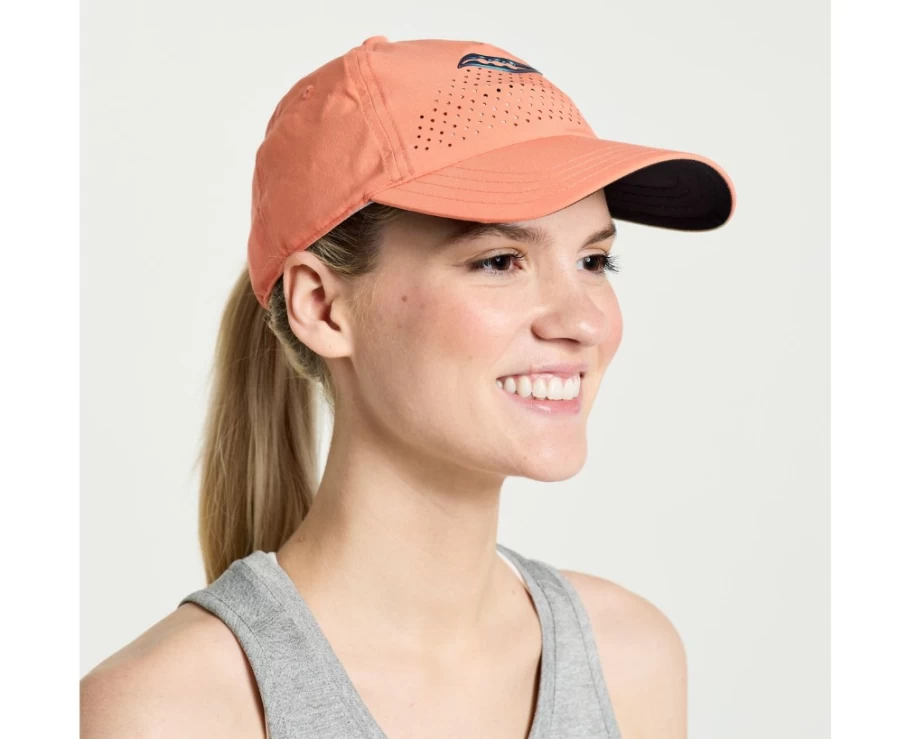 Saucony Women's Outpace Petite Hat in Zenith Color for Running & Outdoor Activities