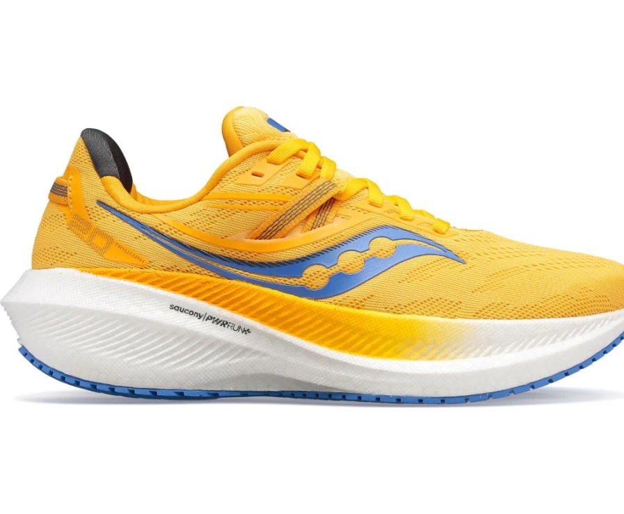 Saucony Women's Triumph 20 Running Shoes in Gold