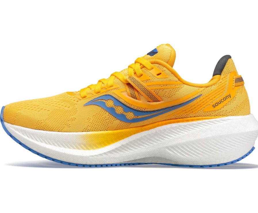 Saucony Women's Triumph 20 Running Shoes in Gold
