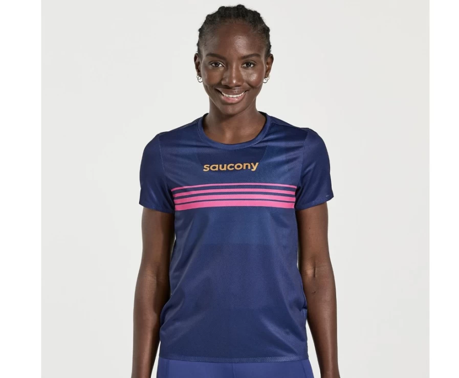 Saucony Women's Elite Sodalite Short Sleeve Running Shirt